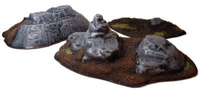 F213 Scenery Set, painted by Ian Haynes