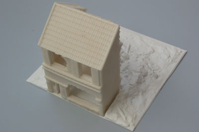 A101 European Ruined Cafe Base (A75002)