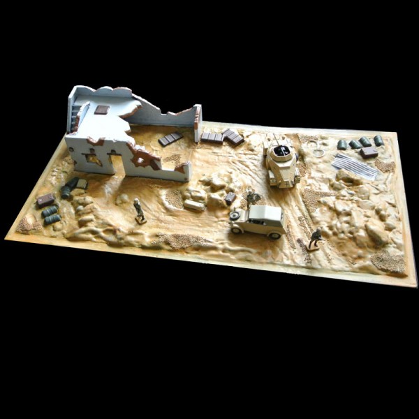 Assembled and painted with the Airfix Recon set