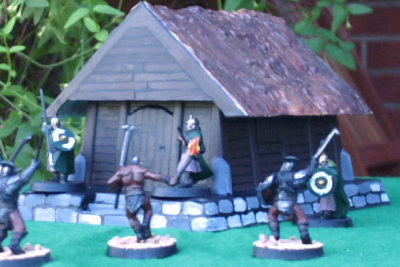 F222 Wooden Thatched House