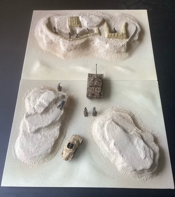 S242 North African Campaign WW2 Trench base
